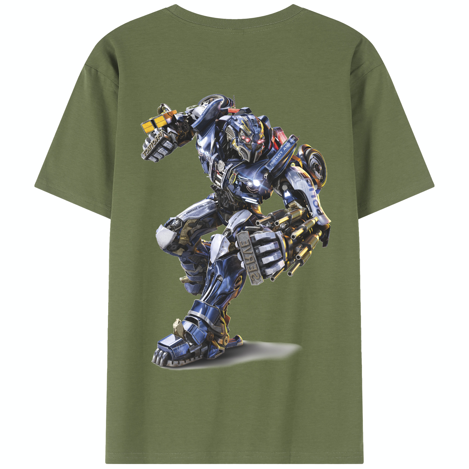 （画像用）  綿100％半袖Tシャツ（背面プリント）